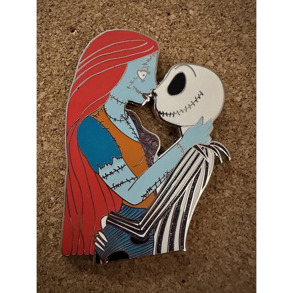 NBC HTF Jack and Sally Nightmare Before Christmas LE40 Disney Ashe’s Fantasy Pin